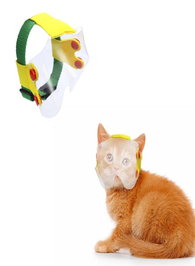 vomvomp Cats Visor Cats Eye Protection Eye Covering Wounds Protector for Cat Small Cats Puppy Eyes Prevent Touch Dirt Wind Sun - Image 1